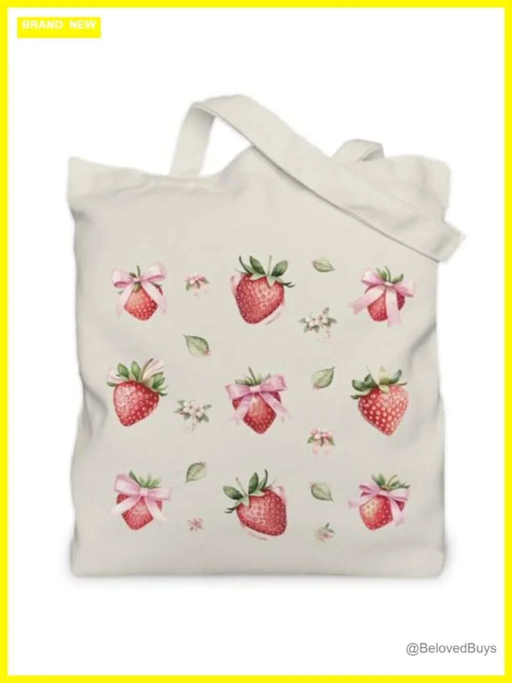 Canvas Tote Bag for Women with Inner Pocket Medium Size